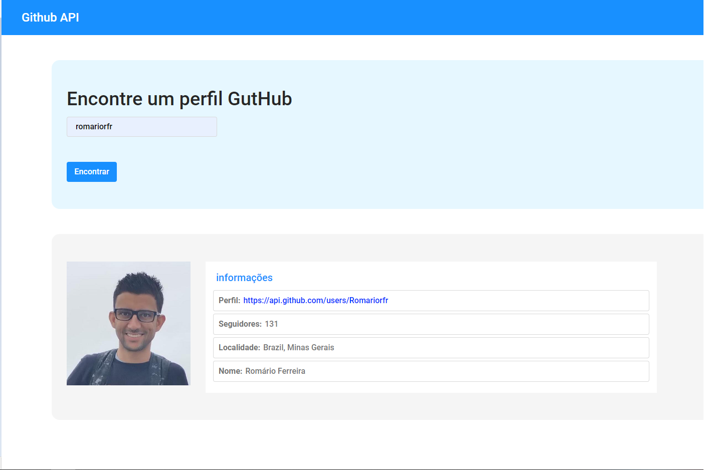 perfil github